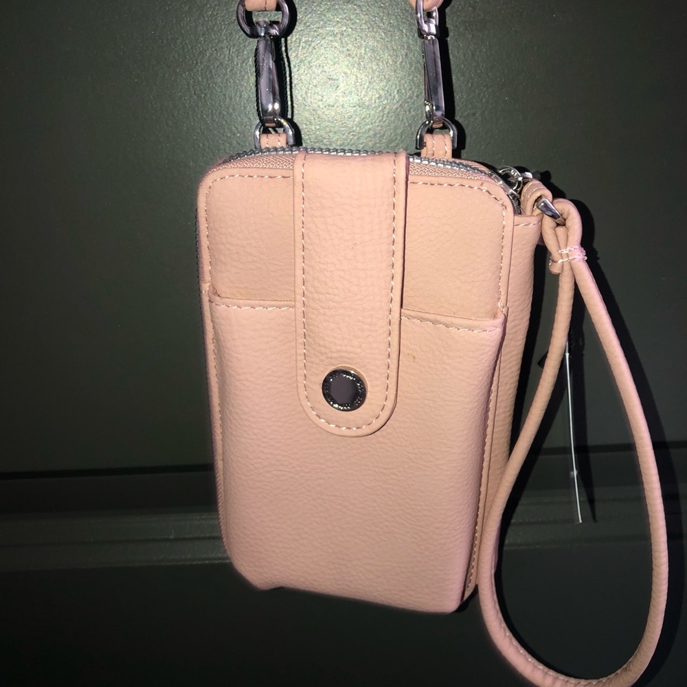 Pink Crossbosdy Phone Wallet